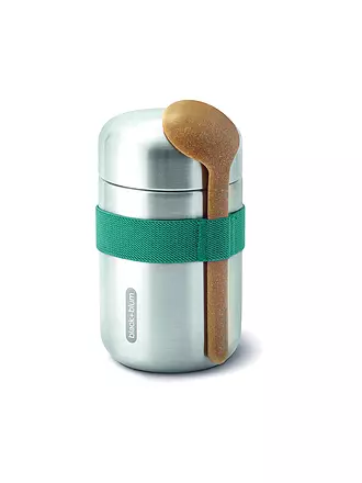 BLACK+BLUM | Thermosbehälter - Food Flask 400ml Ozean/Edelstahl | olive