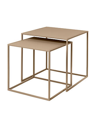 BLOMUS | Beistelltisch Set FERA 2-teilig Normad | grau