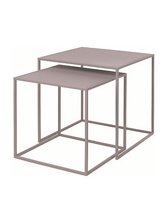 BLOMUS | Beistelltisch Set FERA 2-teilig Normad | grau