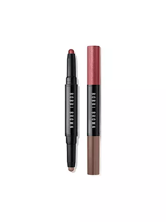 BOBBI BROWN | Lidschatten - Long-Wear Cream Shadow Stick Duo ( 06 Bronze Pink / Espresso ) | dunkelrot