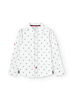 BOBOLI | Jungen Hemd | weiss