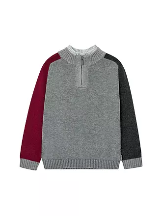 BOBOLI | Jungen Pullover | grau