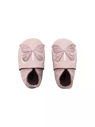 BOBUX | Baby Krabbel- und Hausschuhe SCHMETTERLING | mint