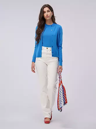 BOSS | Cardigan FADENASI | blau