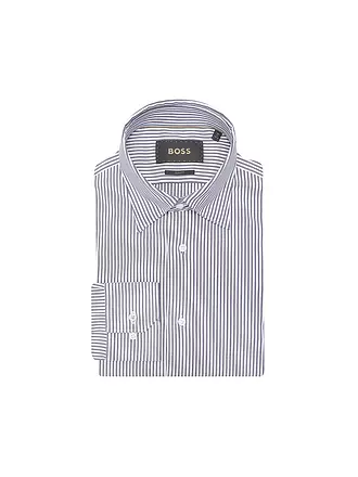 BOSS | Hemd Regular Fit L-HAYS | dunkelblau