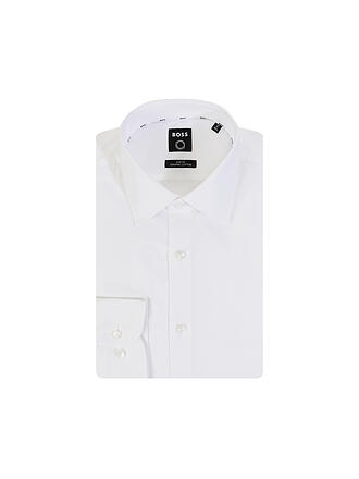 BOSS | Hemd Slim Fit Hank | schwarz
