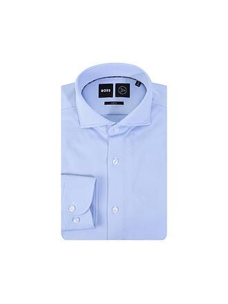 BOSS | Hemd Slim Fit Hank | blau