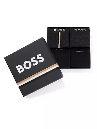 BOSS | Herren Socken Geschenkset 4-er Pkg charcoal | grau