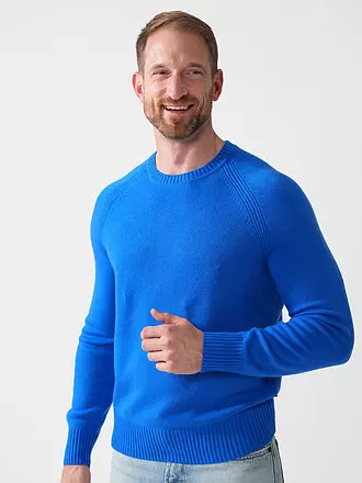 BOSS | Kaschmirpullover | blau