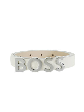 BOSS | Ledergürtel | blau