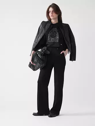 BOSS | Lederjacke C_SALESTE | schwarz