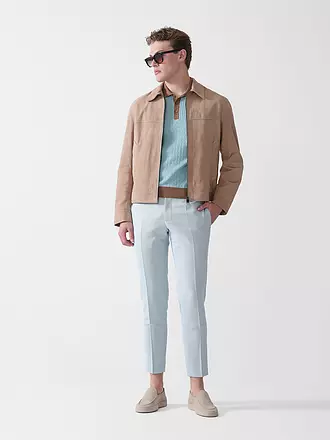 BOSS | Lederjacke H-MALBANO5 | beige