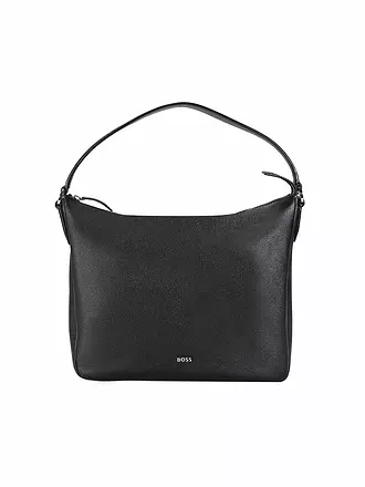 BOSS | Ledertasche - Hobo Bag ALYCE Medium | weiss