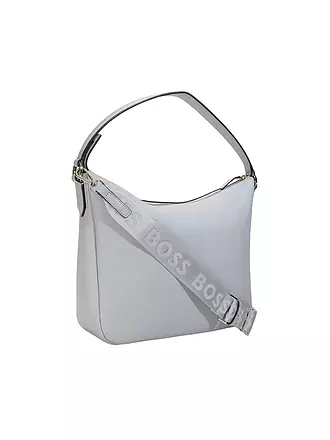 BOSS | Ledertasche - Hobo Bag ALYCE Medium | schwarz