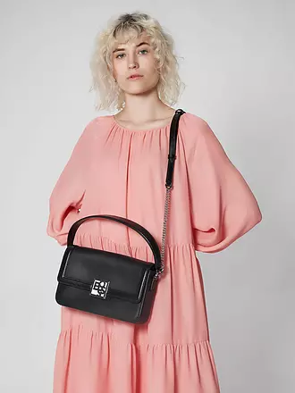 BOSS | Ledertasche - Umhängetasche Bianca | schwarz