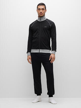 BOSS | Loungewear Jacke | dunkelblau