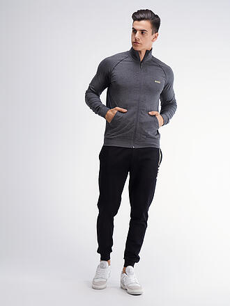 BOSS | Loungewear Jacke | hellgrau