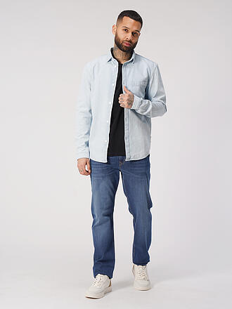 BOSS | Loungewear Shirt | hellblau