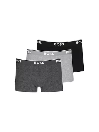 BOSS | Pants 3-er Pkg. open blue | grau