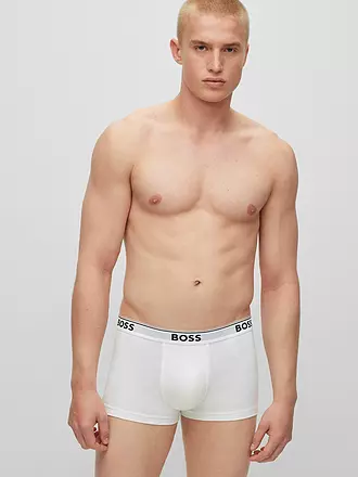 BOSS | Pants 3-er Pkg. open blue | weiss
