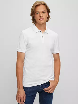 BOSS | Poloshirt Slim Fit PRIME | silber