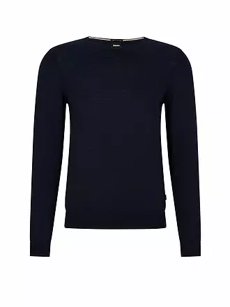 BOSS | Pullover Slim Fit LENO-P | dunkelblau