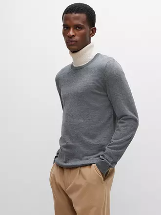 BOSS | Pullover Slim Fit LENO-P | hellgrün