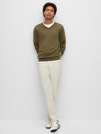 BOSS | Pullover Slim Fit MELBA | grün