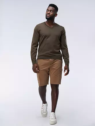 BOSS | Pullover Slim Fit MELBA | olive