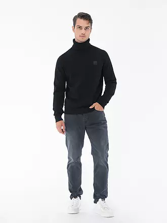 BOSS | Rollkragenpullover AKIRO | schwarz