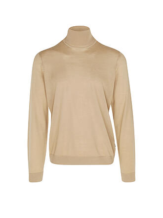 BOSS | Rollkragenpullover Slim Fit MUSSO | beige