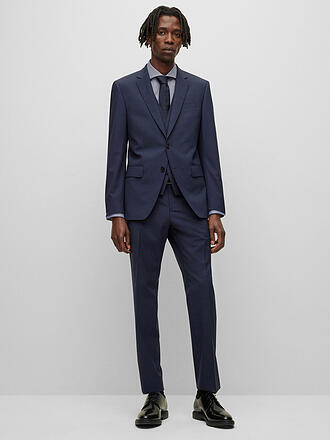 BOSS | Sakko Slim Fit Huge | schwarz