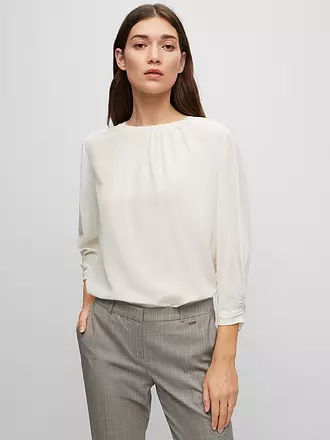 BOSS | Seidenbluse BAGANA | weiss