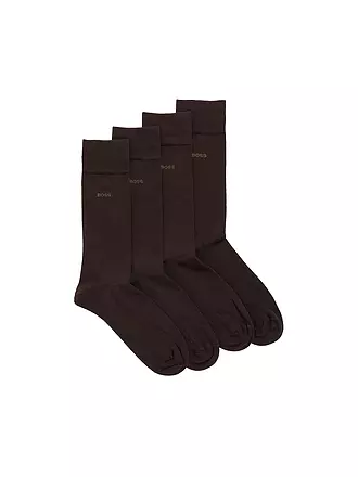 BOSS | Socken 2-er Pkg. black | braun
