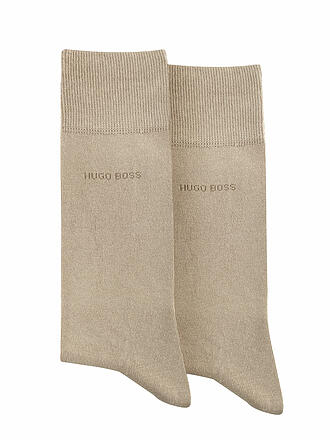 BOSS | Socken 2-er Pkg. black | beige