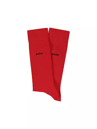 BOSS | Socken 2-er Pkg. medium beige | rot