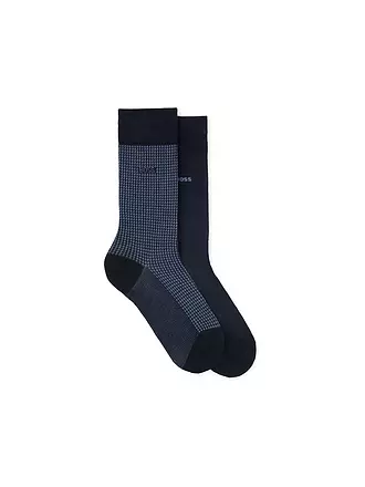 BOSS | Socken 2er Pkg. charcoal | dunkelblau