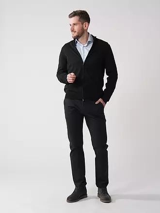 BOSS | Strickjacke Balonso | dunkelblau