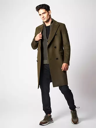 BOSS | Strickjacke LADRIANO | grün