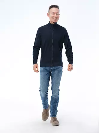 BOSS | Strickjacke | blau