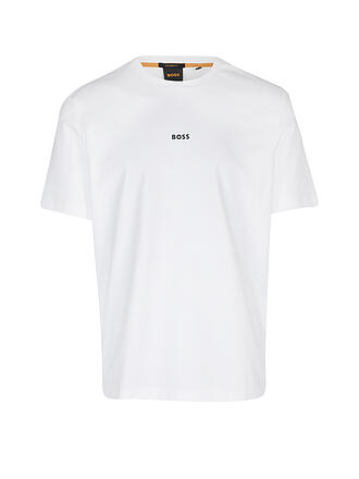 BOSS | T Shirt Relaxed Fit Tchup | weiß