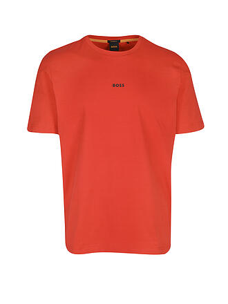 BOSS | T Shirt Relaxed Fit Tchup | rot