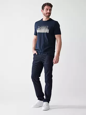 BOSS | T-Shirt TE_INJUNGLE | blau