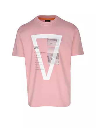 BOSS | T-Shirt TE_ONTHEWAY | rosa