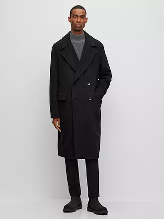 BOSS | Wollmantel H-CAM | schwarz