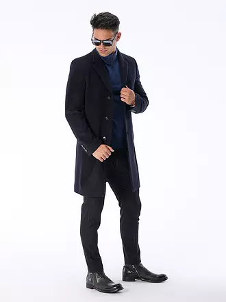 BOSS | Wollmantel | blau