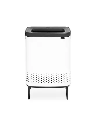 BRABANTIA | Wäschebox Bo 2x45l Weiss | weiss