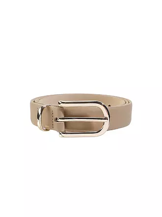 BRAX | Ledergürtel | creme