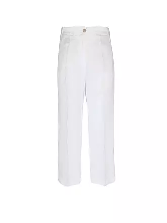 BRAX | Leinenculotte MAINE S | weiss