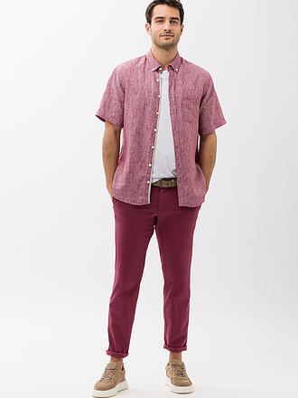 BRAX | Leinenhemd Modern Fit DAN U | hellblau
